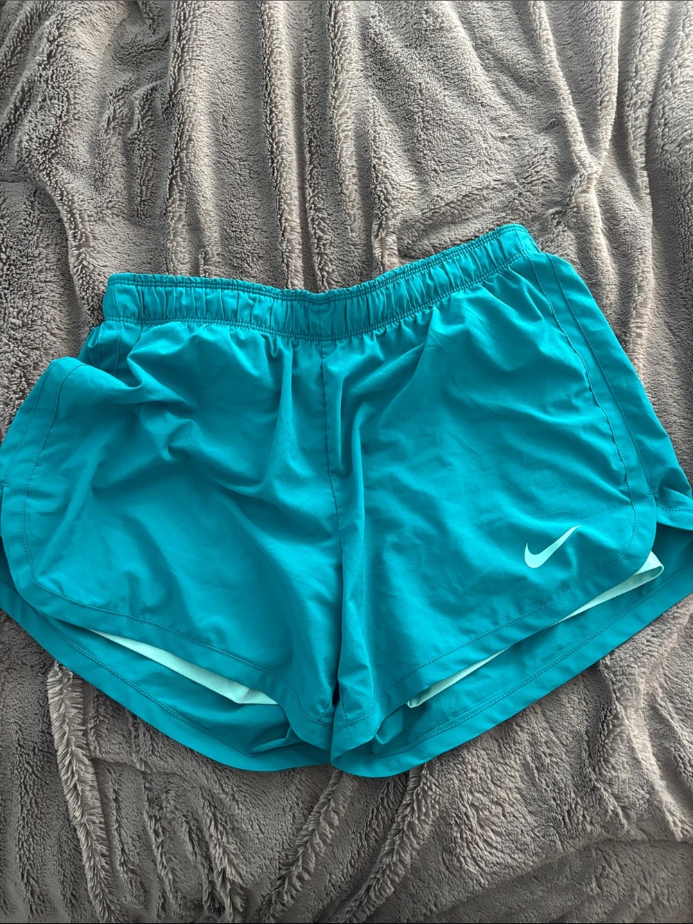 Nike Women's Turquoise Athletic Shorts